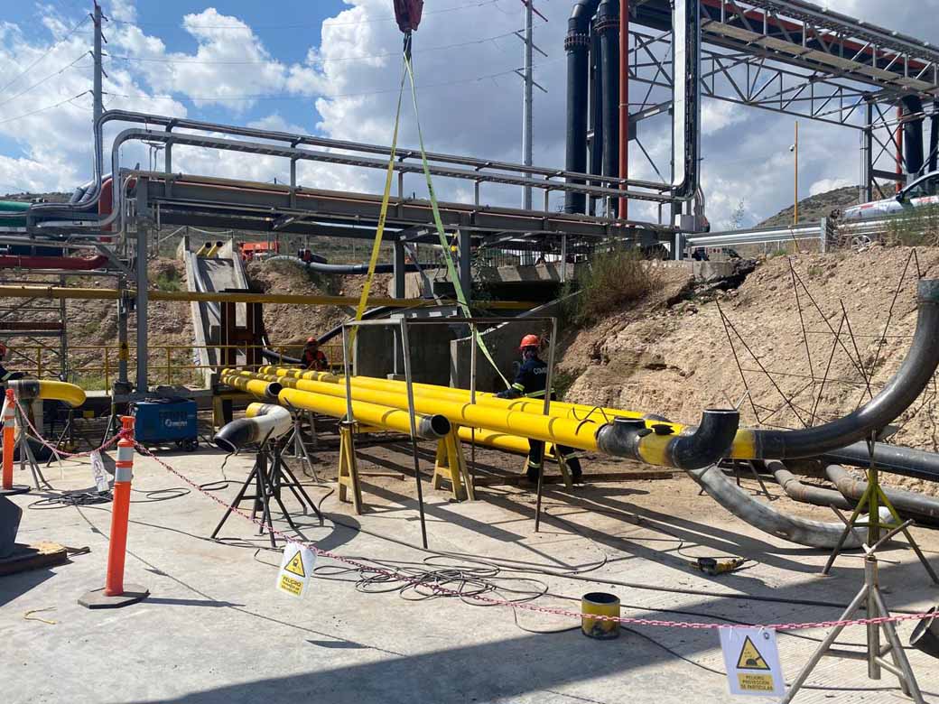 fabricación de tuberia de proceso